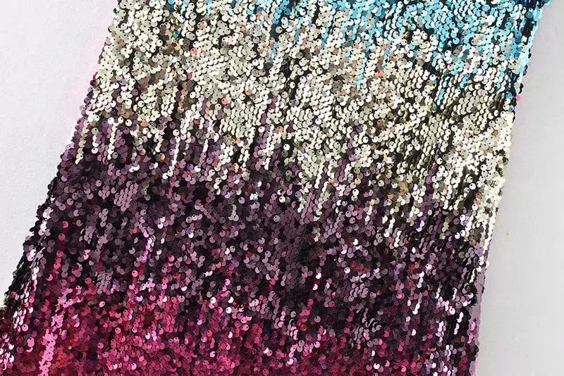 Black Sequin Slim Fit Dress for Women — feature 12