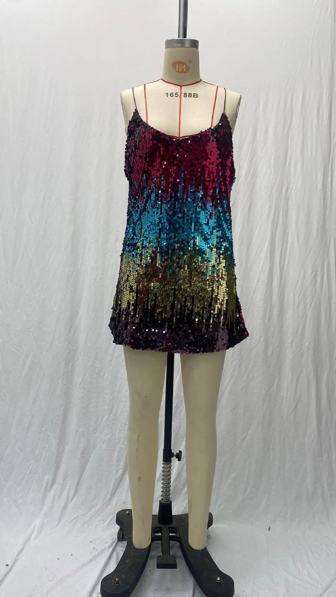 Black Sequin Slim Fit Dress for Women — feature 17