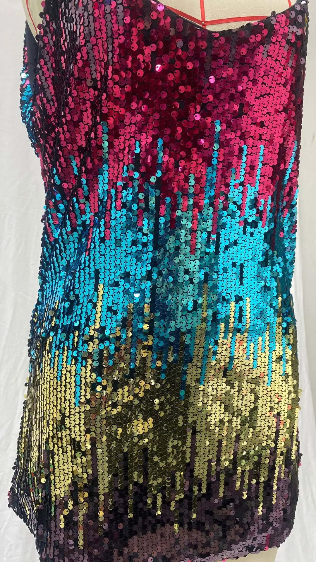 Black Sequin Slim Fit Dress for Women — feature 21