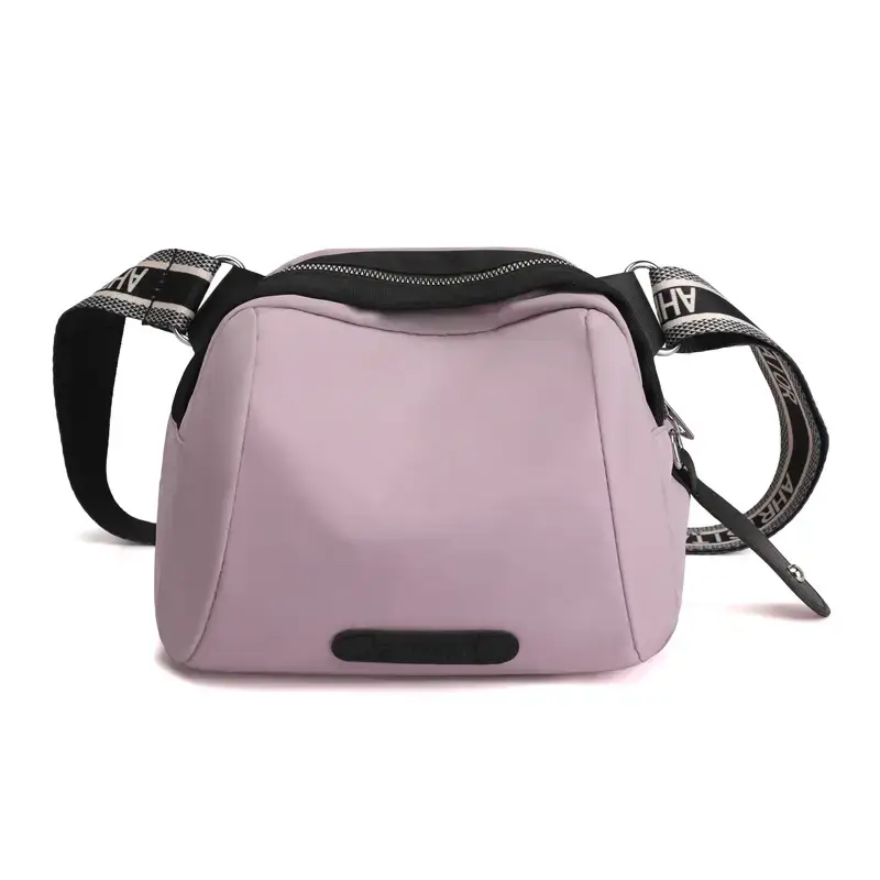 Yellow Nylon Shoulder Bag for Women Mobile Phone Bag - Image 3