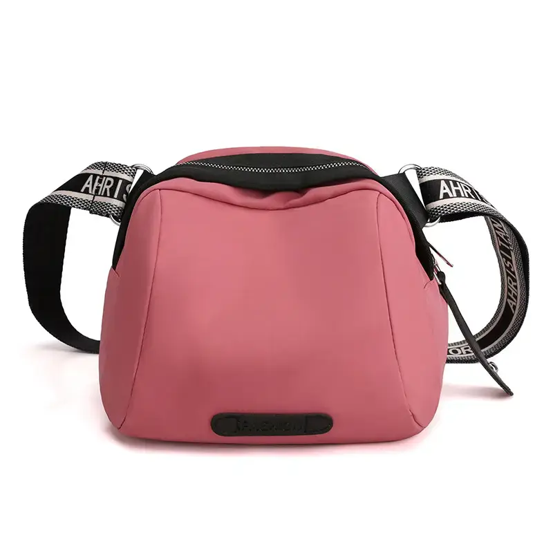 Yellow Nylon Shoulder Bag for Women Mobile Phone Bag - Image 6