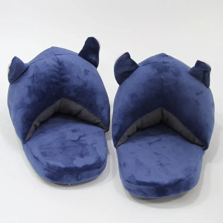 Sailor Moon Luna Cat Moon Bunny Plush Slippers for Girls Winter Purple Cat Cotton Slippers Home Warm Slippers — feature 12