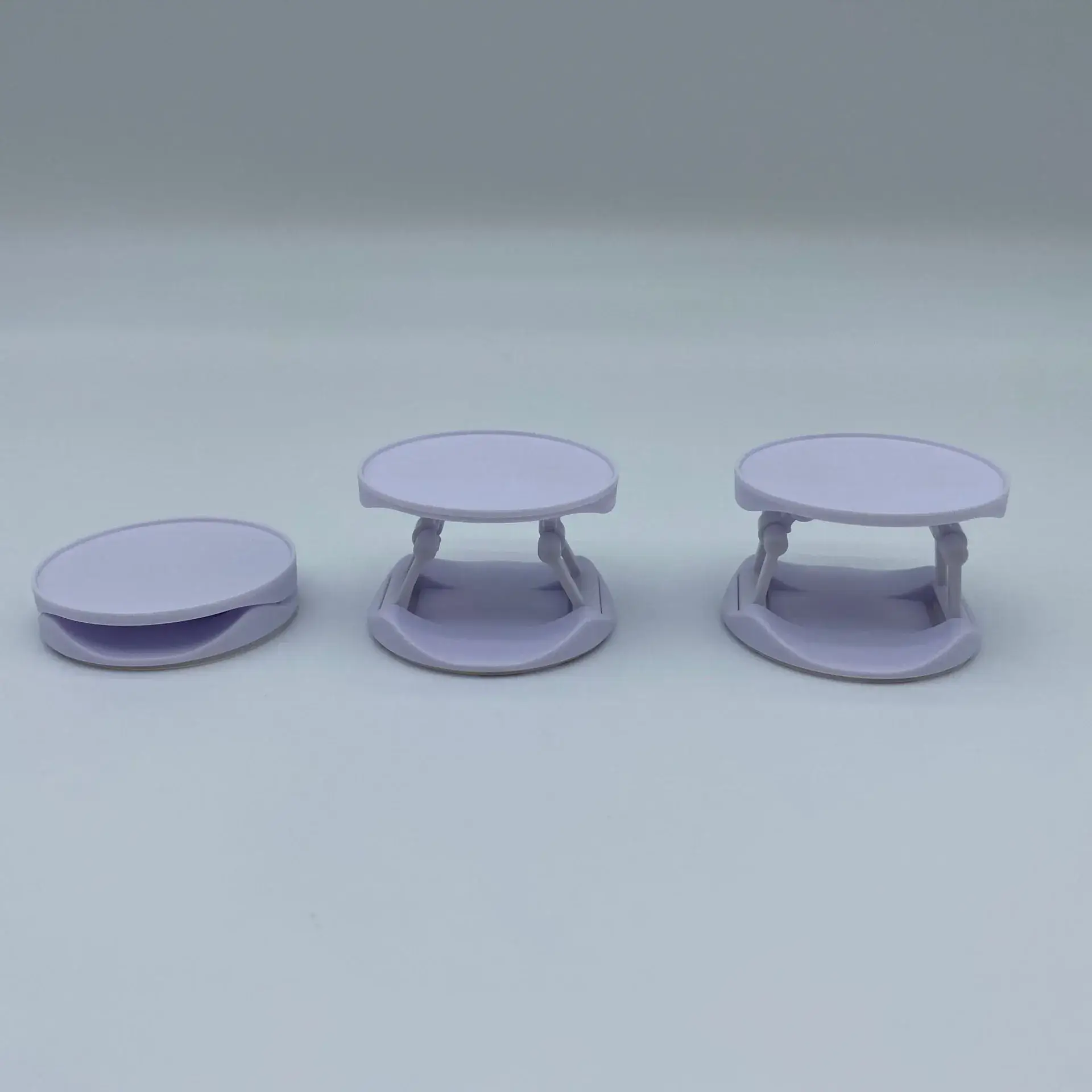 Purple Foldable Phone Bracket with Lazy Design - Image 3