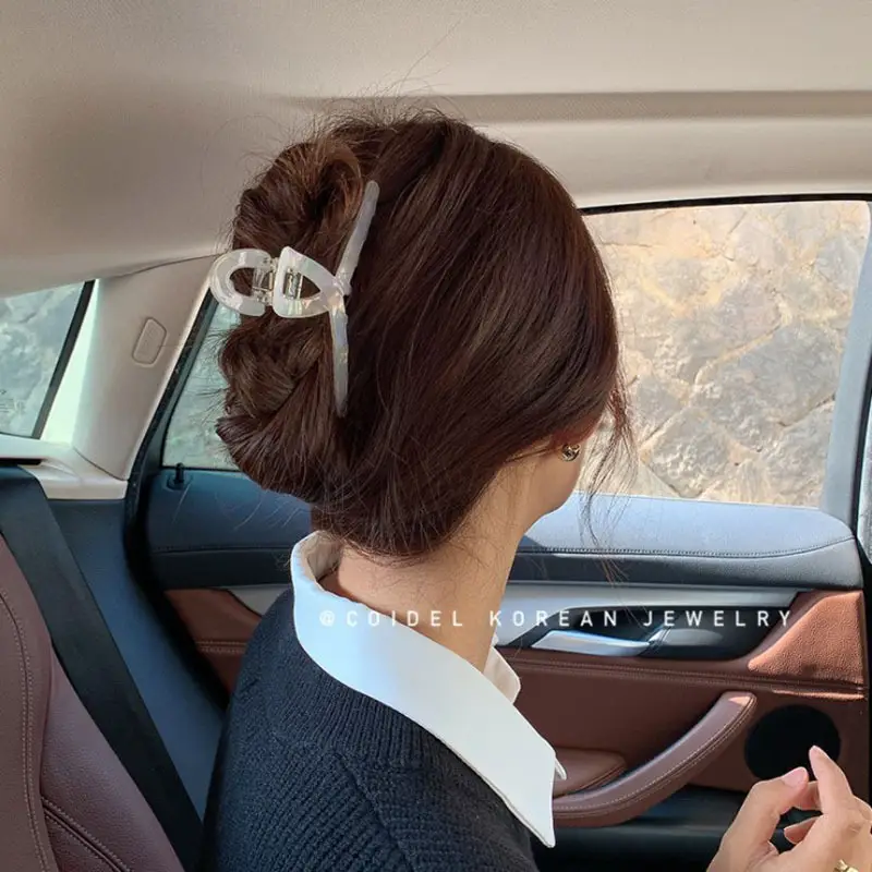 Korean Acetic Acid Hairpin for Women Retro Mermaid Color - Image 6