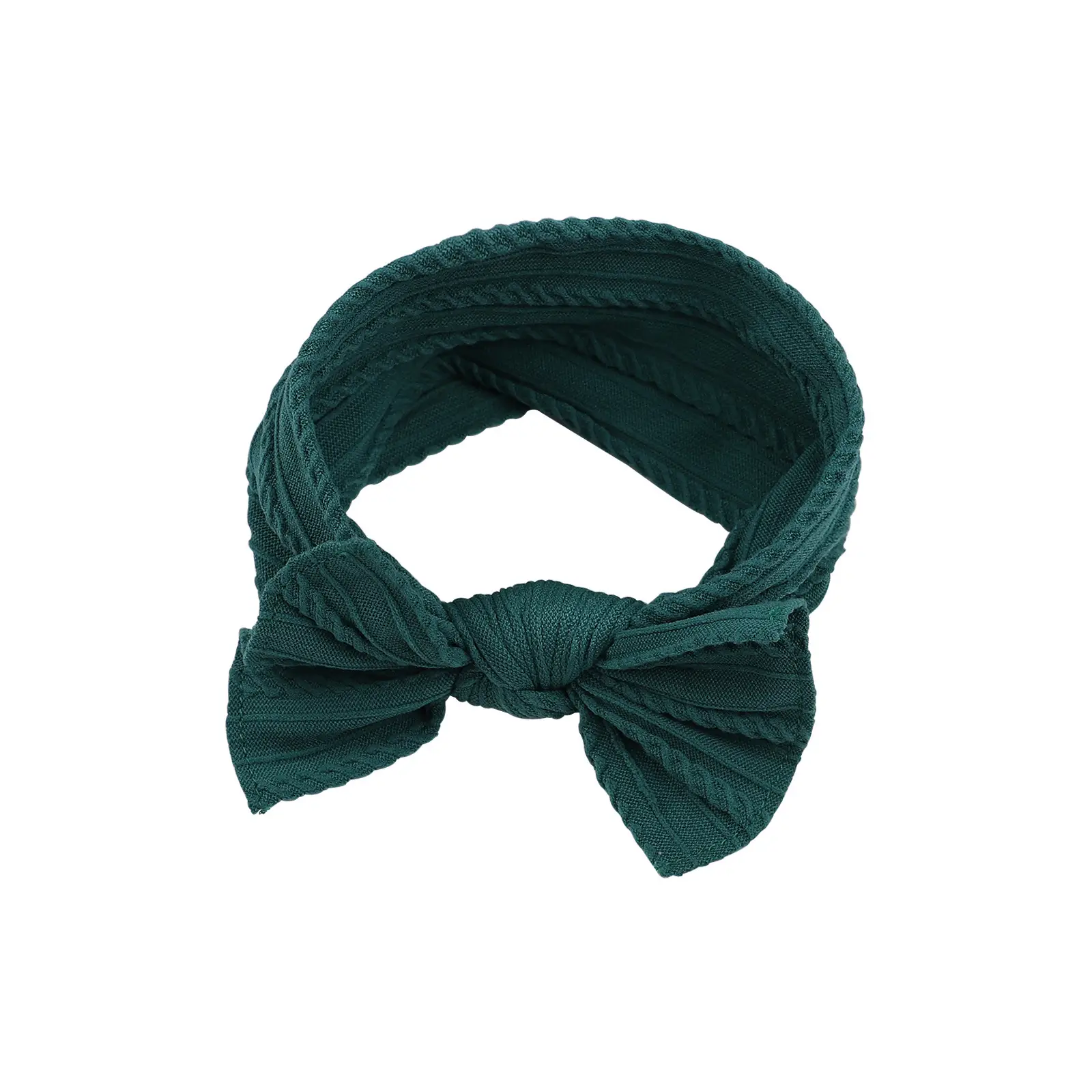Gray Bow Headband for Girls with Wide Brim Design