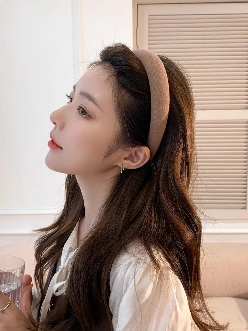 Elegant High-End Headband for Women Brown — feature 21