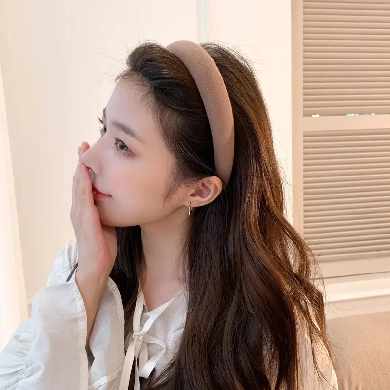 Elegant High-End Headband for Women Brown — feature 23