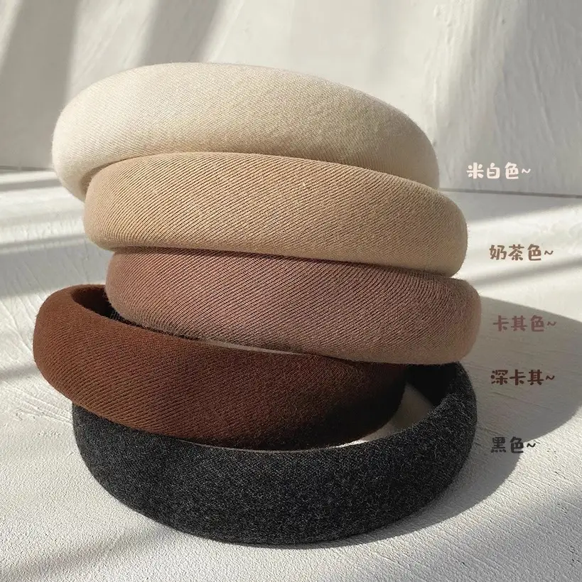 Elegant High-End Headband for Women Brown — feature 28