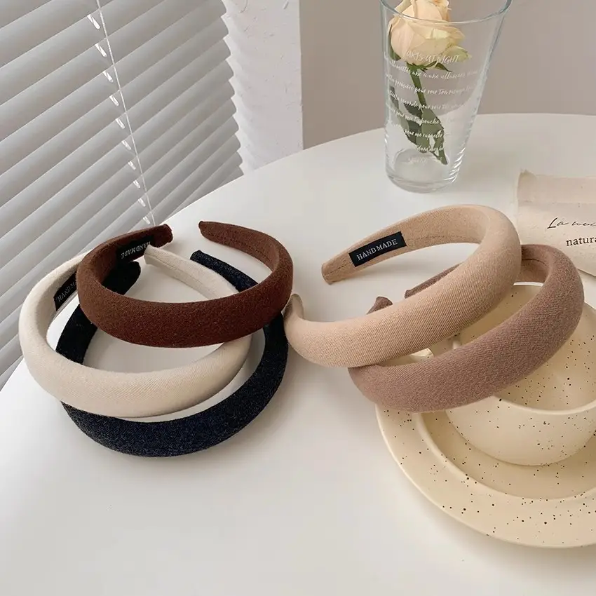 Elegant High-End Headband for Women Brown — feature 36