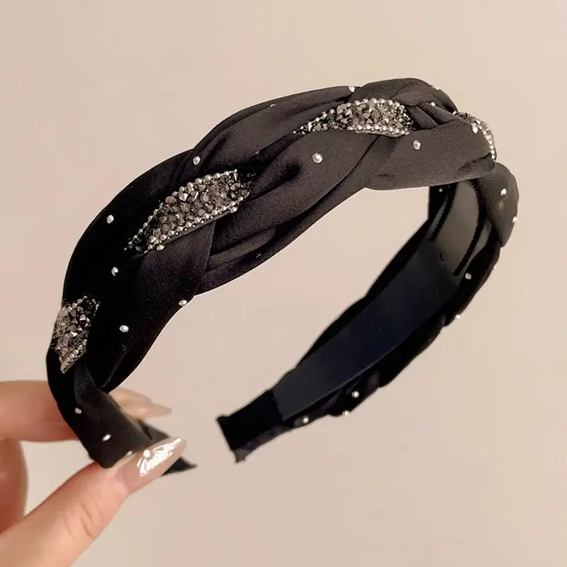 Elegant High-End Headband for Women Brown - Image 38