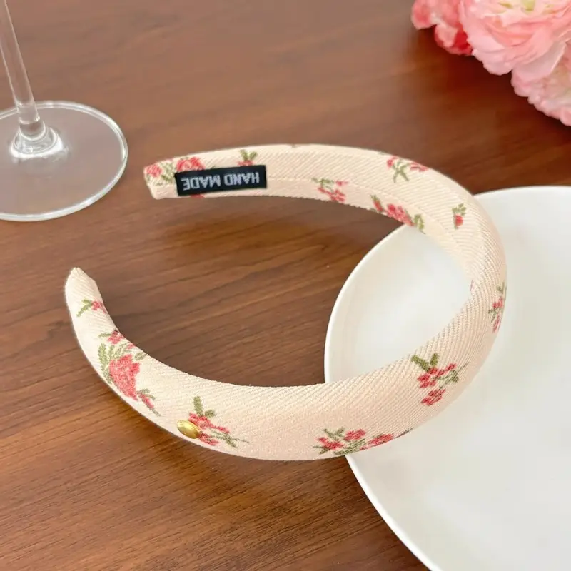 Elegant High-End Headband for Women Brown - Image 40