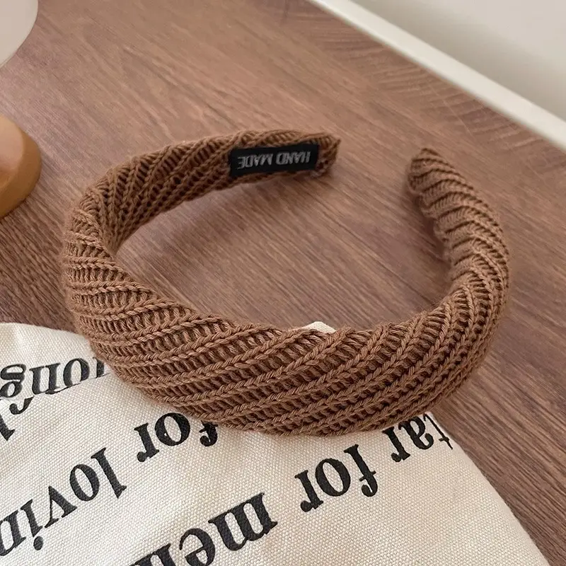 Elegant High-End Headband for Women Brown - Image 45