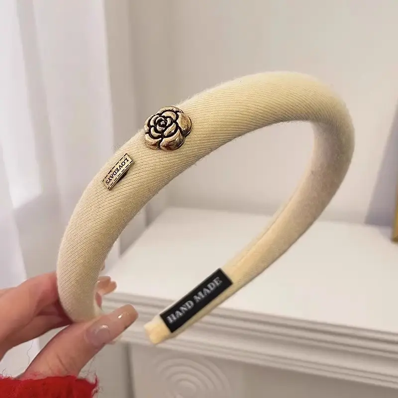 Elegant High-End Headband for Women Brown - Image 60