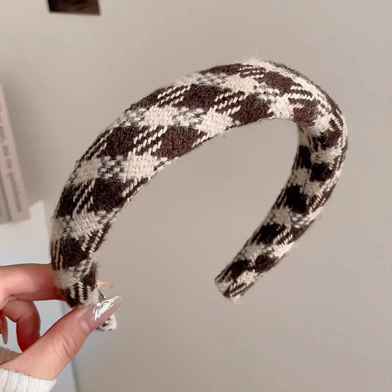 Elegant High-End Headband for Women Brown - Image 65