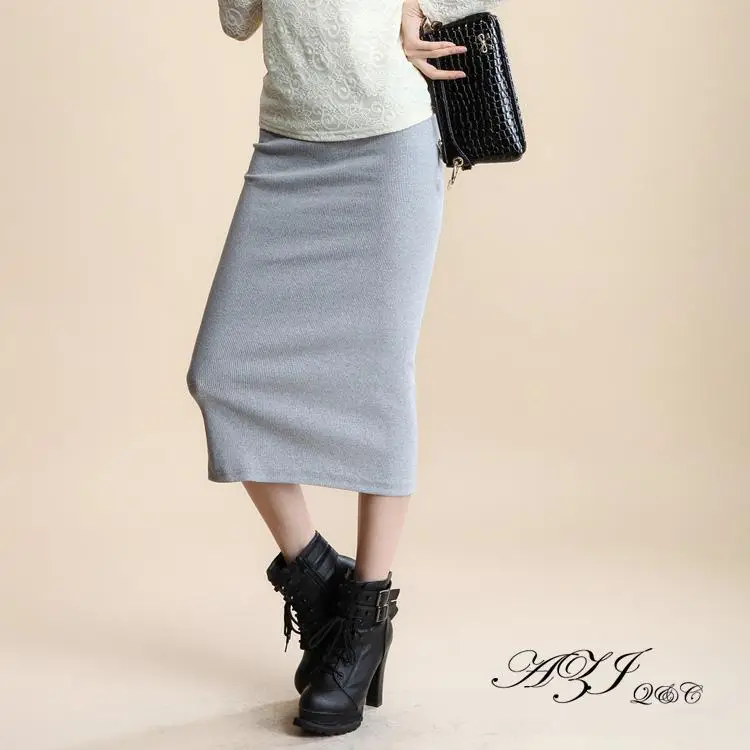 2025 Plus-Size Red Short Skirts Half-Length Elegant Commuter Style - Image 3