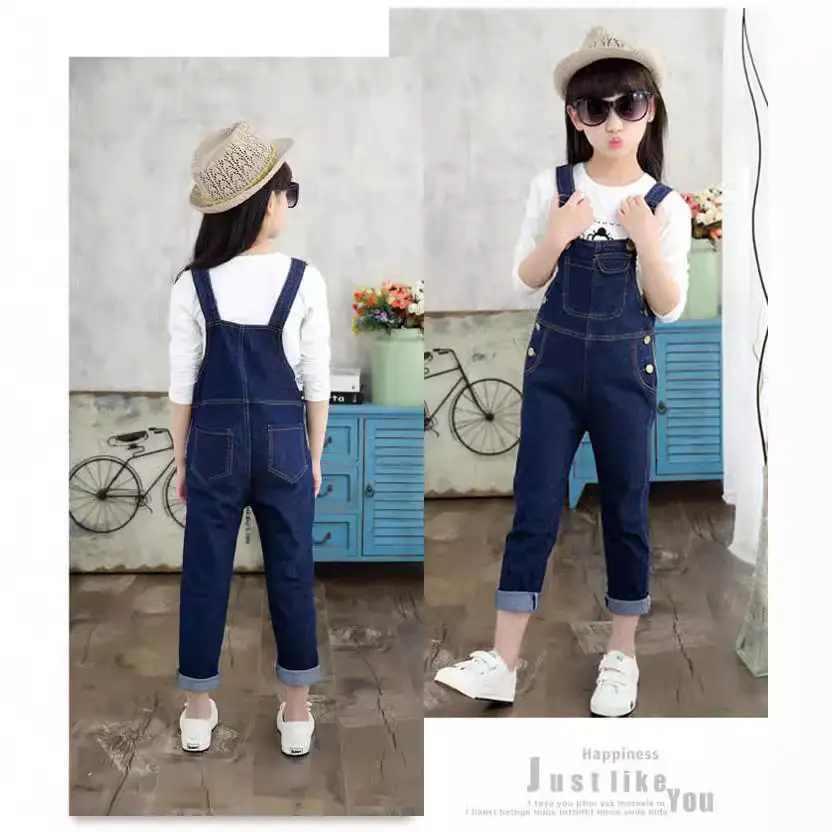 Cross-Border Kids Denim Overalls 2025 Spring Fall - Image 5