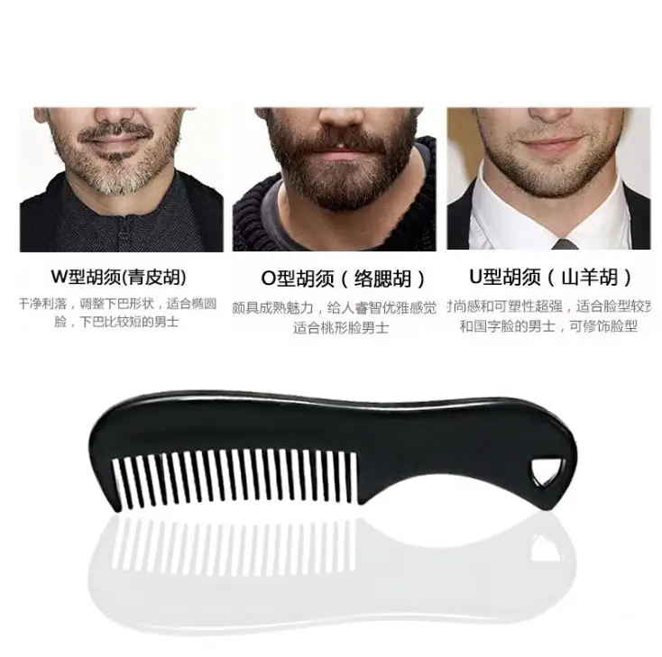 Cross-border mini hair comb for men women