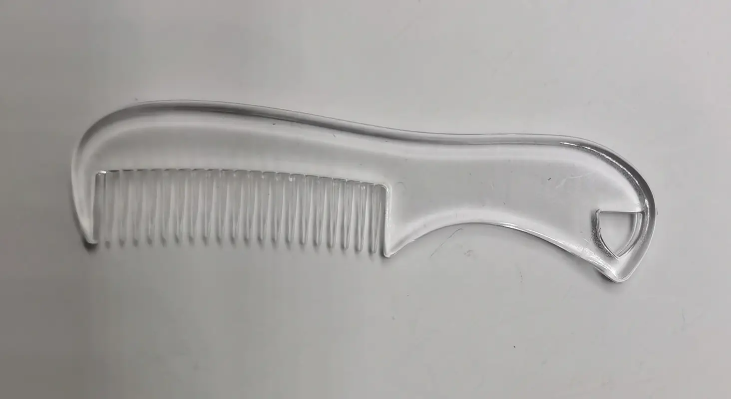 Cross-border mini hair comb for men women