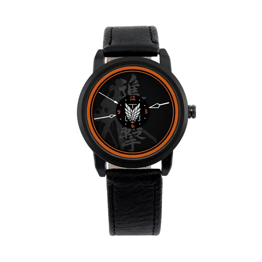 Attack on the giant fate FATEOW pioneer waterproof creative inverted needle watch