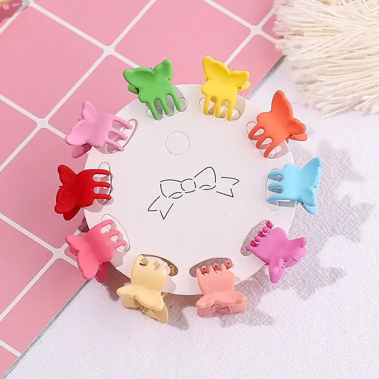 Cute Mini Flower Hair Clip for Girls Baby - Image 25