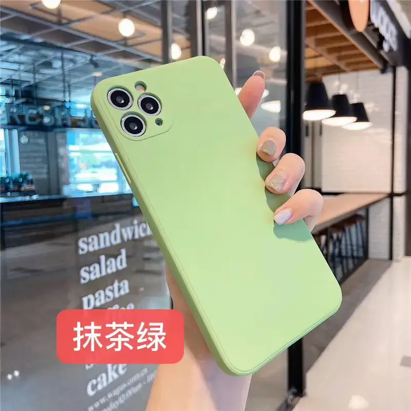 Apple 15 Pro Liquid Silicone Mobile Phone Case 11