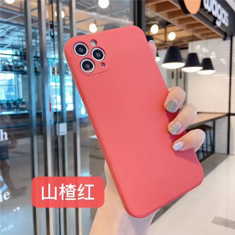 Apple 15 Pro Liquid Silicone Mobile Phone Case 11