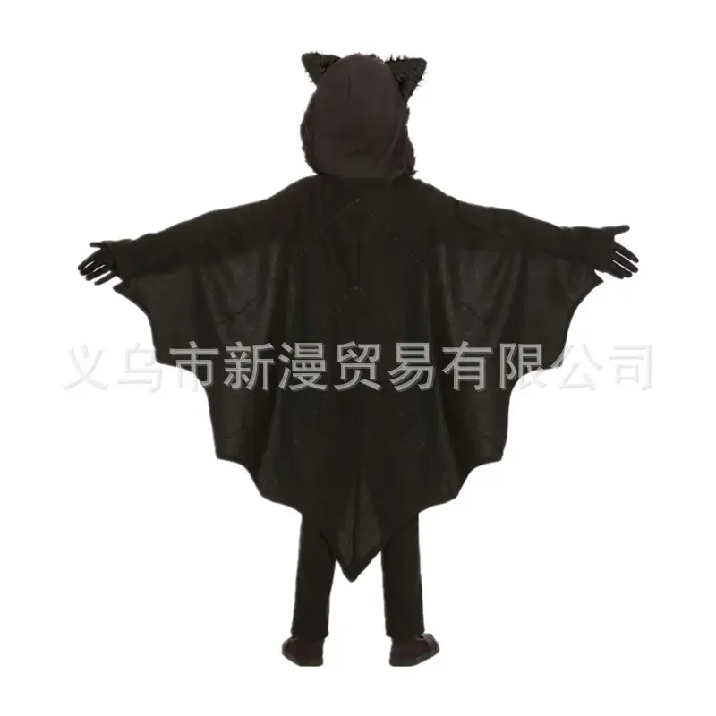 Children's Vampire Bat Jumpsuit Halloween Costume - Image 3