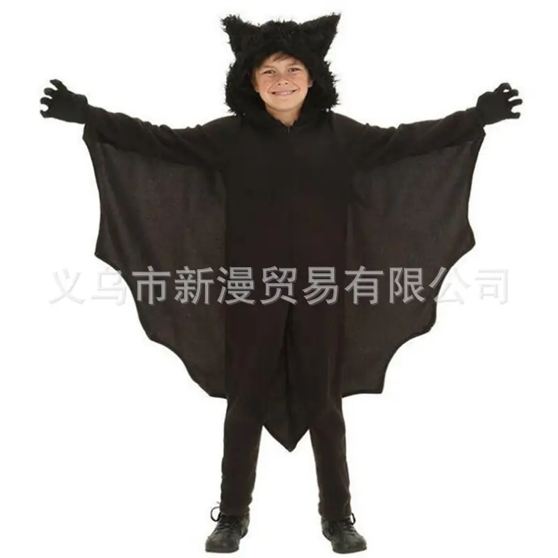 Children's Vampire Bat Jumpsuit Halloween Costume - Image 5