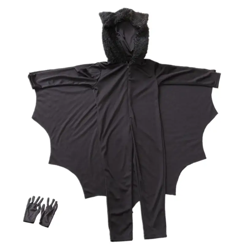 Children's Vampire Bat Jumpsuit Halloween Costume - Image 6