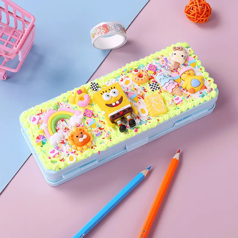 Double Layer Stationery Box for Kids Primary School - Image 10