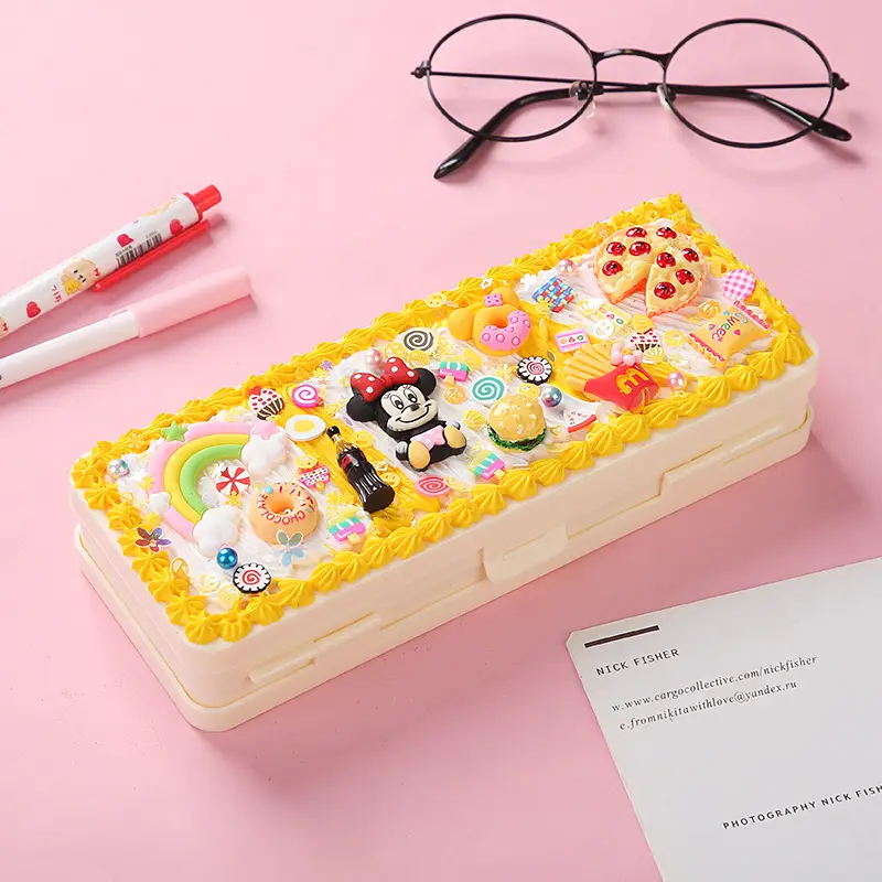 Double Layer Stationery Box for Kids Primary School - Image 6