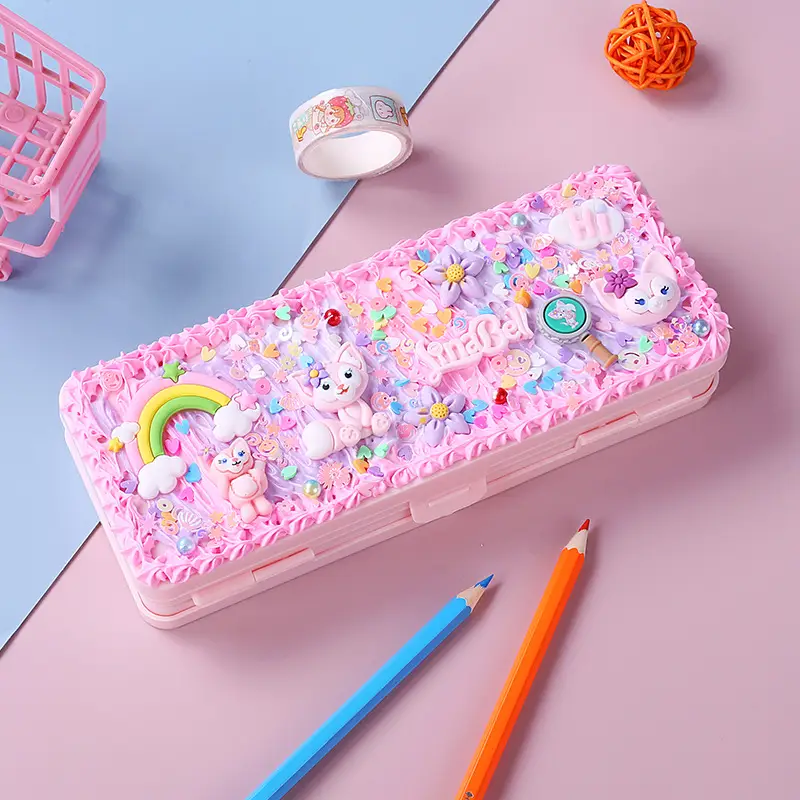 Double Layer Stationery Box for Kids Primary School - Image 7