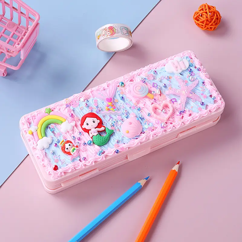 Double Layer Stationery Box for Kids Primary School - Image 9