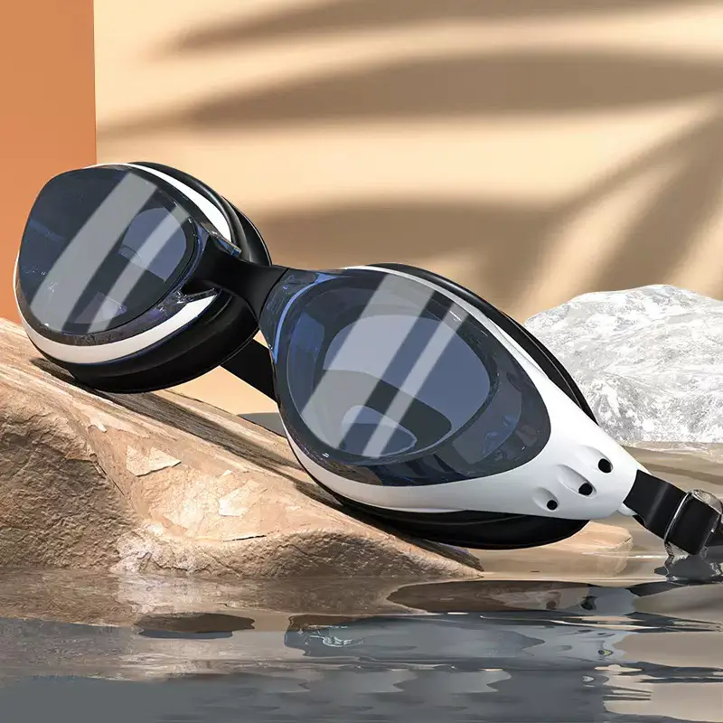 Swimming goggles waterproof anti-fog HD myopia professional swimming glasses female men's swimming goggles diving equipment