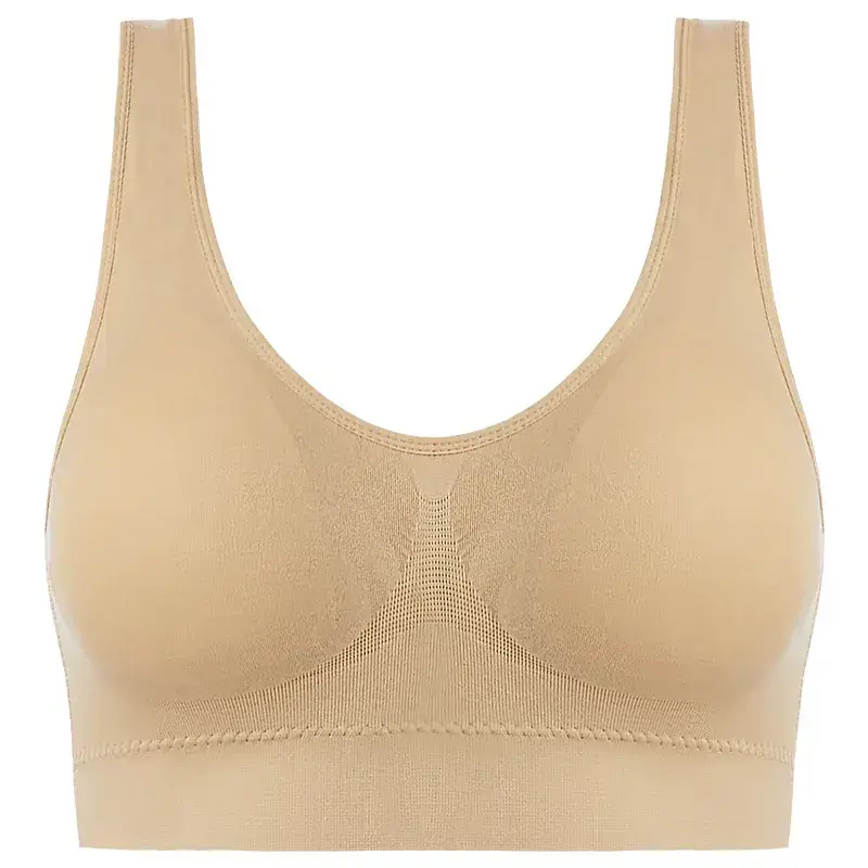 Pink Steel Ring Push Up Bra Large