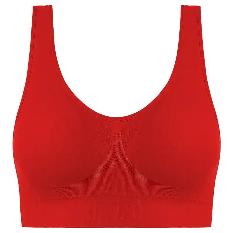 Pink Steel Ring Push Up Bra Large