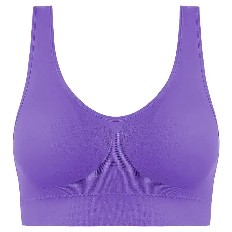 Pink Steel Ring Push Up Bra Large