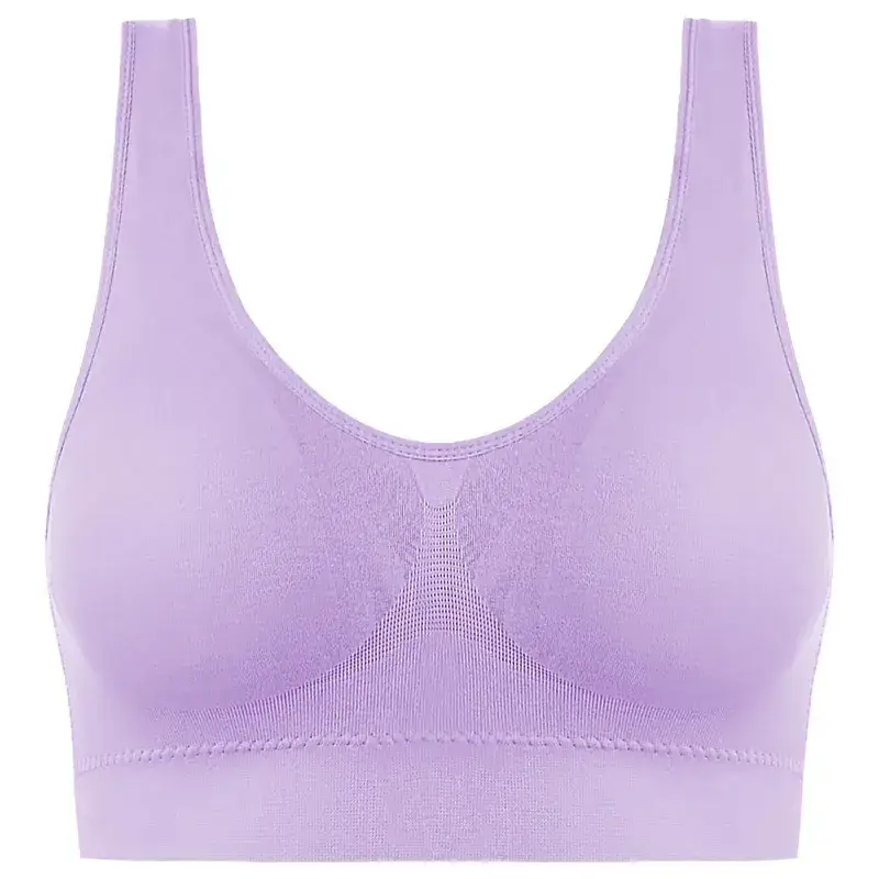 Pink Steel Ring Push Up Bra Large