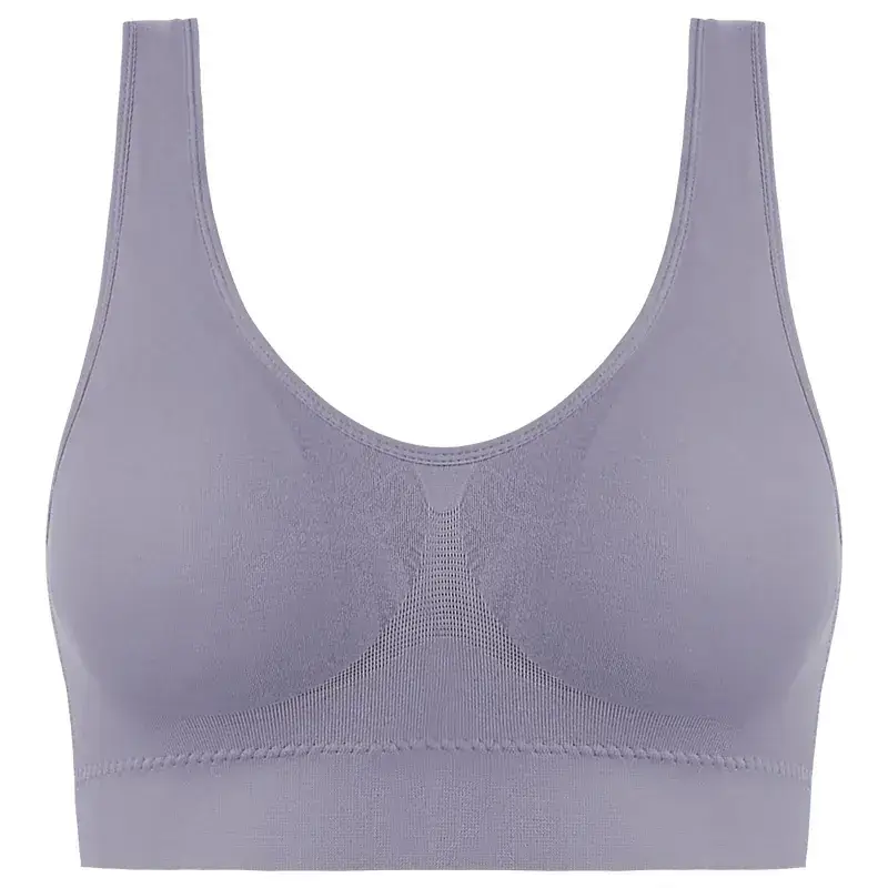 Pink Steel Ring Push Up Bra Large