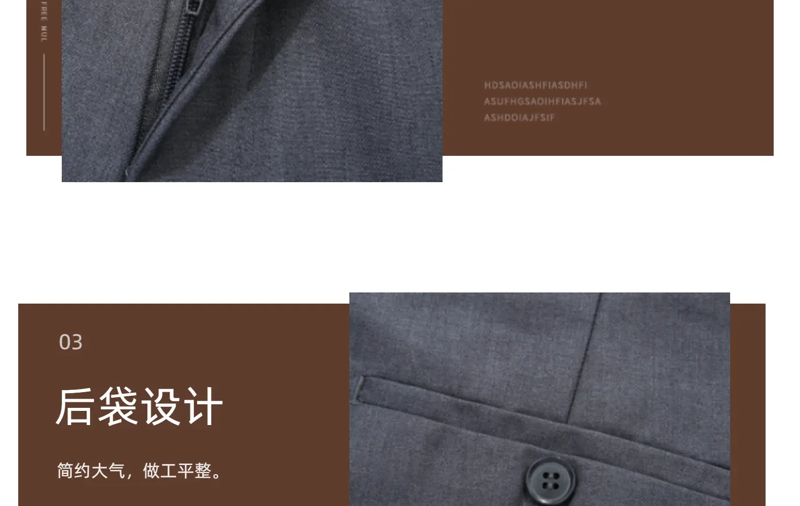 New Men's Black Straight-Leg Dress Pants for College & Work — feature 47