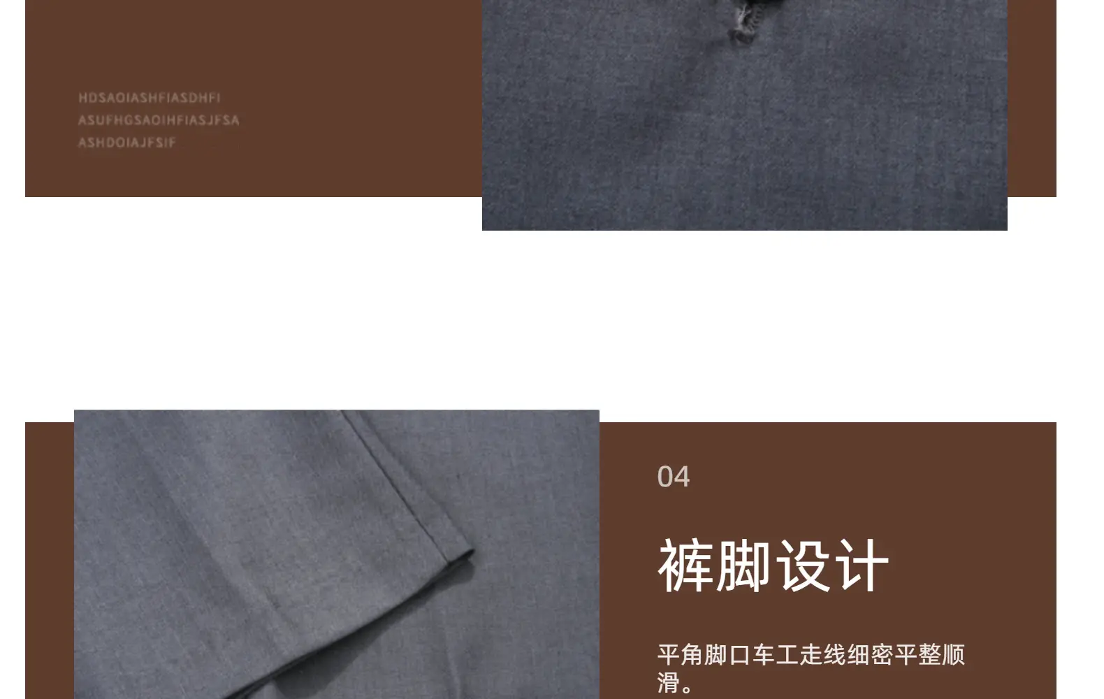 New Men's Black Straight-Leg Dress Pants for College & Work — feature 48