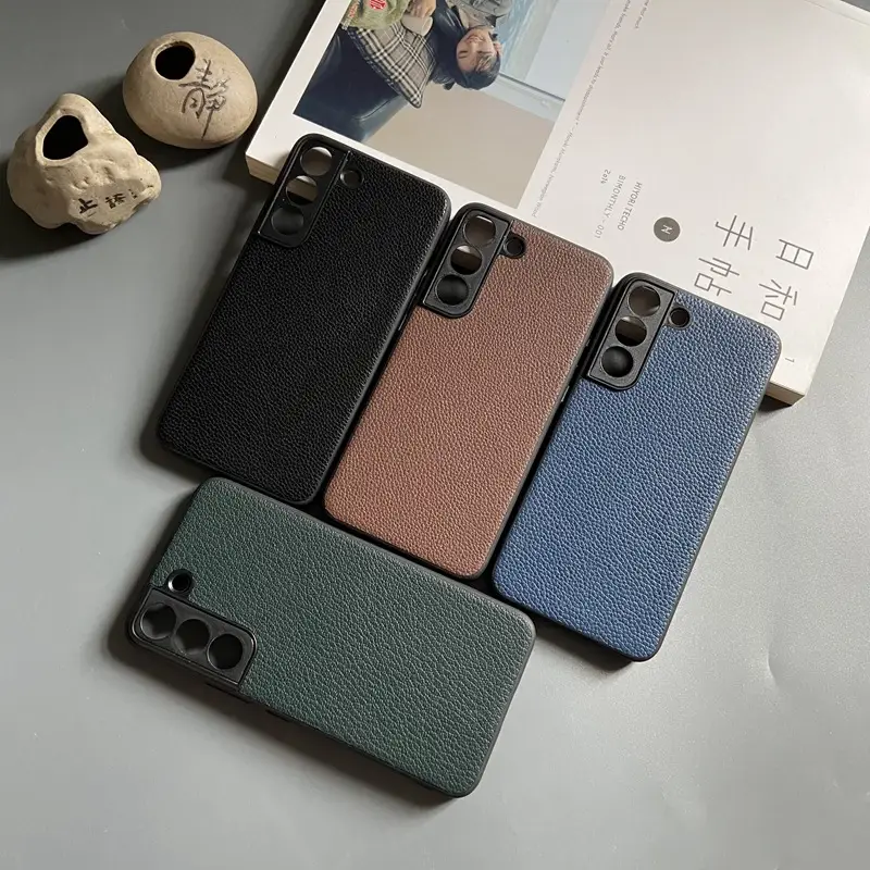 Lychee Pattern Phone Case for Samsung S23/S24 Ultra - Image 7