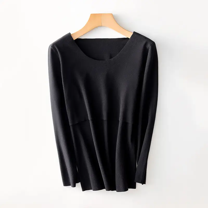 Derong Maternity Thermal Underwear Velvet Top - Image 3