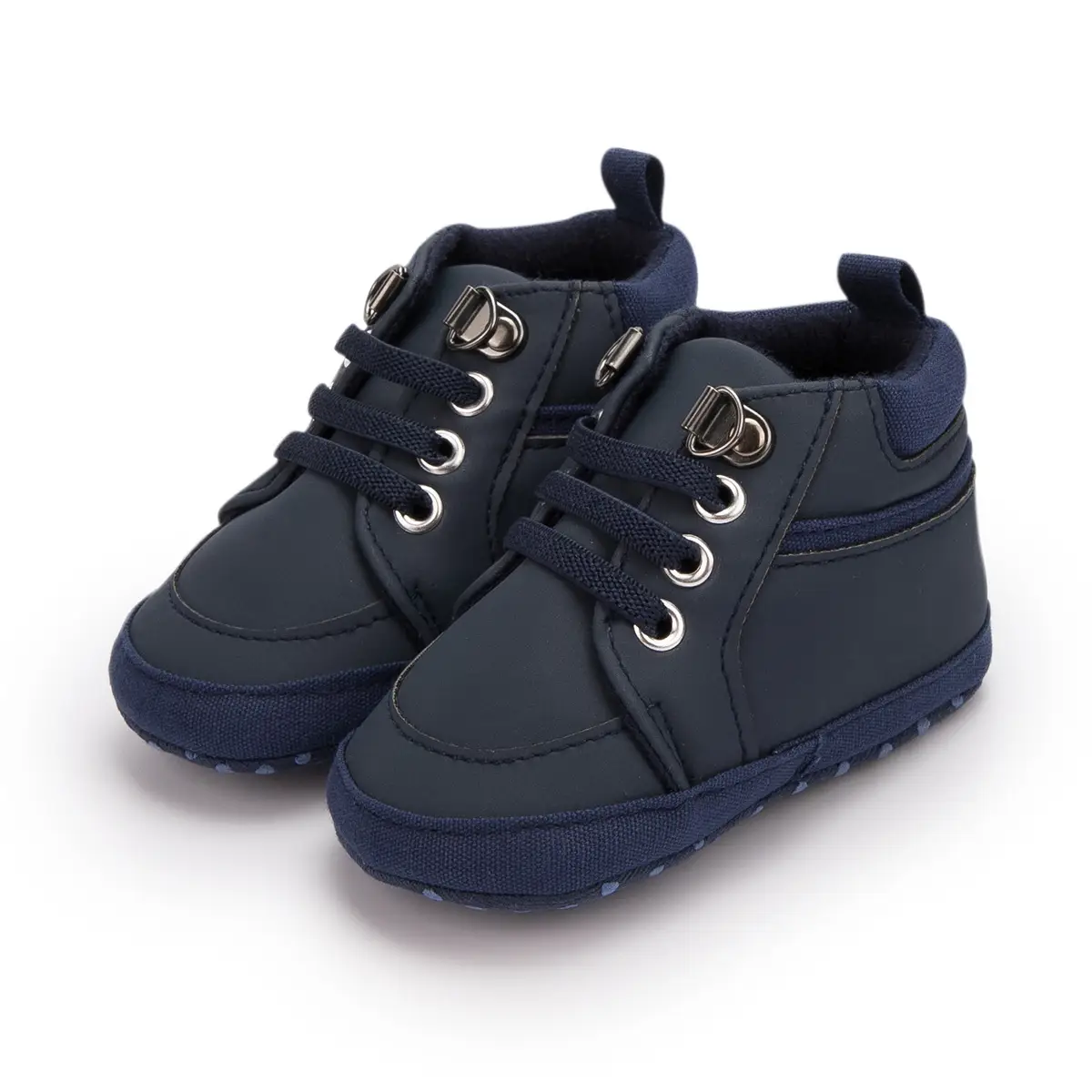 Grey Casual Baby Shoes for Kids Non-Slip Soles