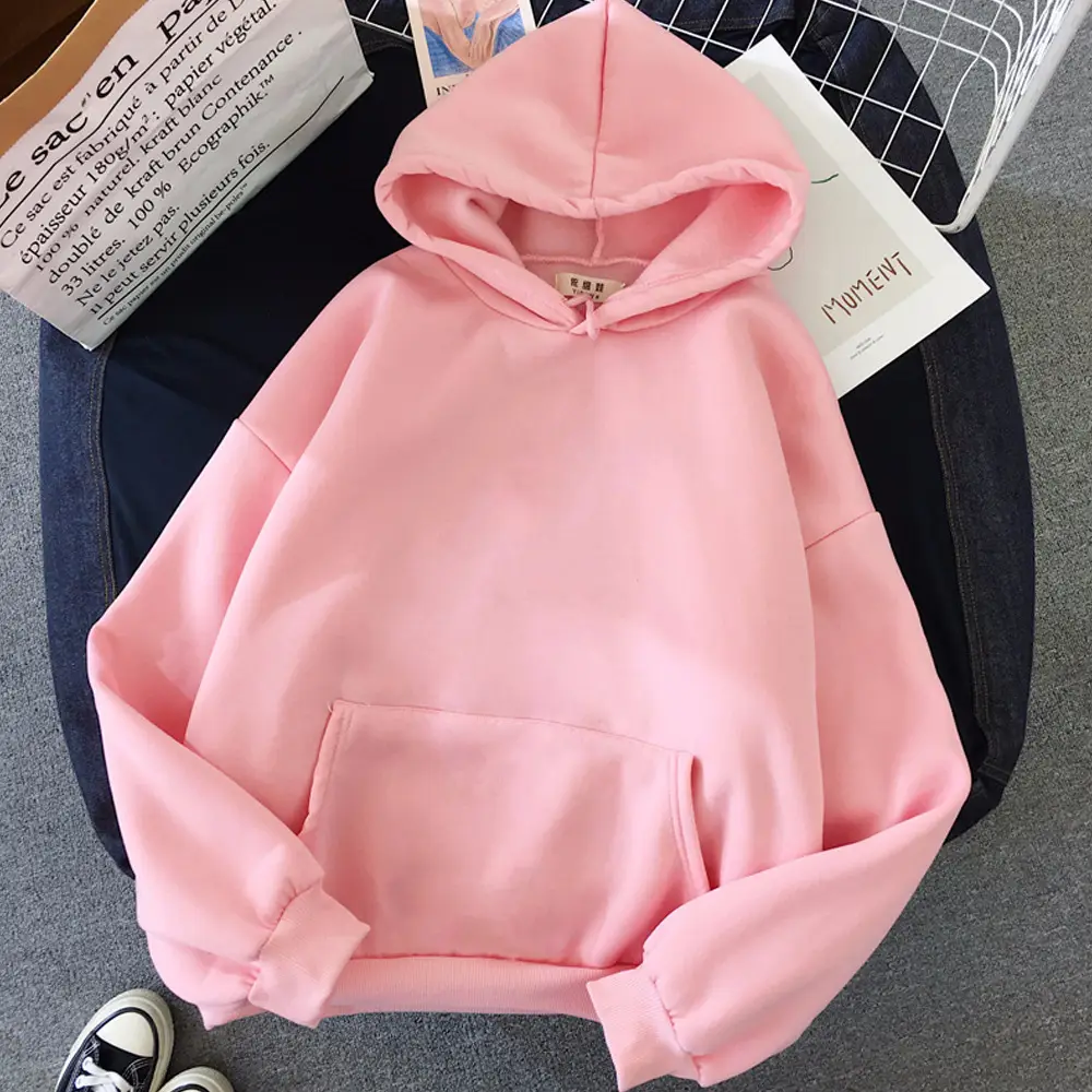Women's Cross-Border Hoodie Sweatshirt Set Lavender Red Blue White Green - Image 16