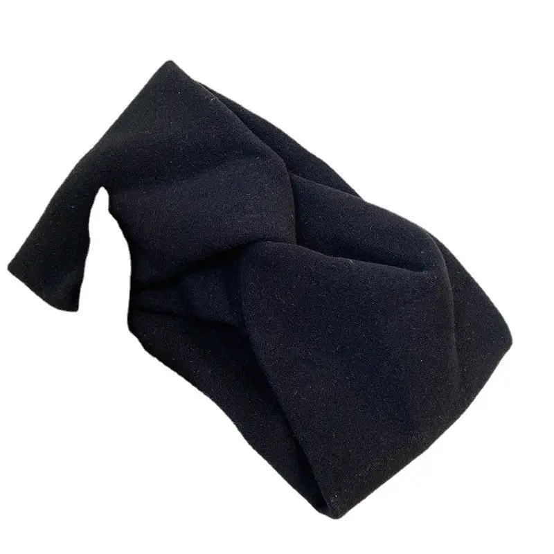 Purple Wide Headband for Women - 0 V Drop & No Pull - Image 11
