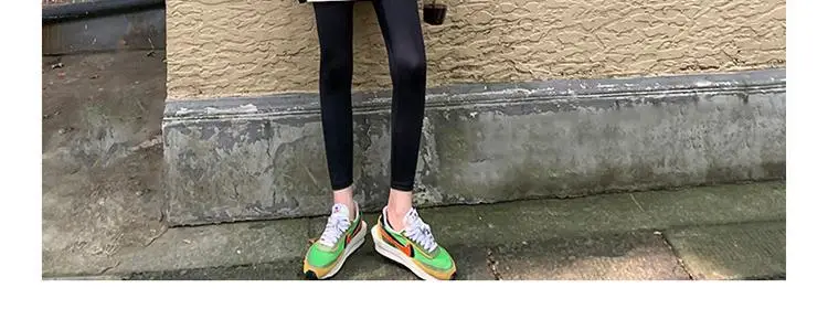 Pregnant Women's Pink Velvet Leggings for Spring Autumn Yoga Wear — feature 49