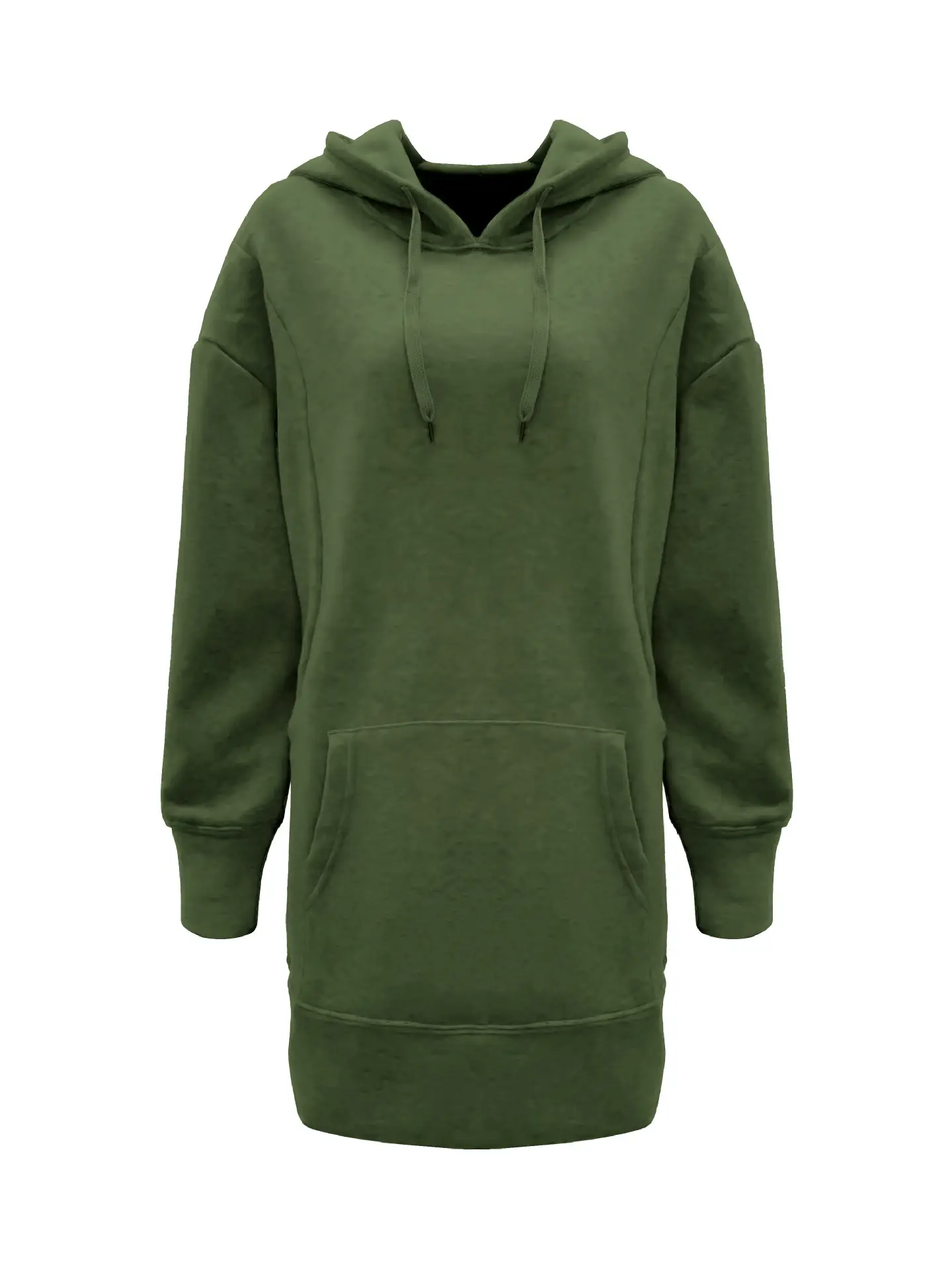 Purple Hooded Fleece Sweatshirt for Women — feature 13