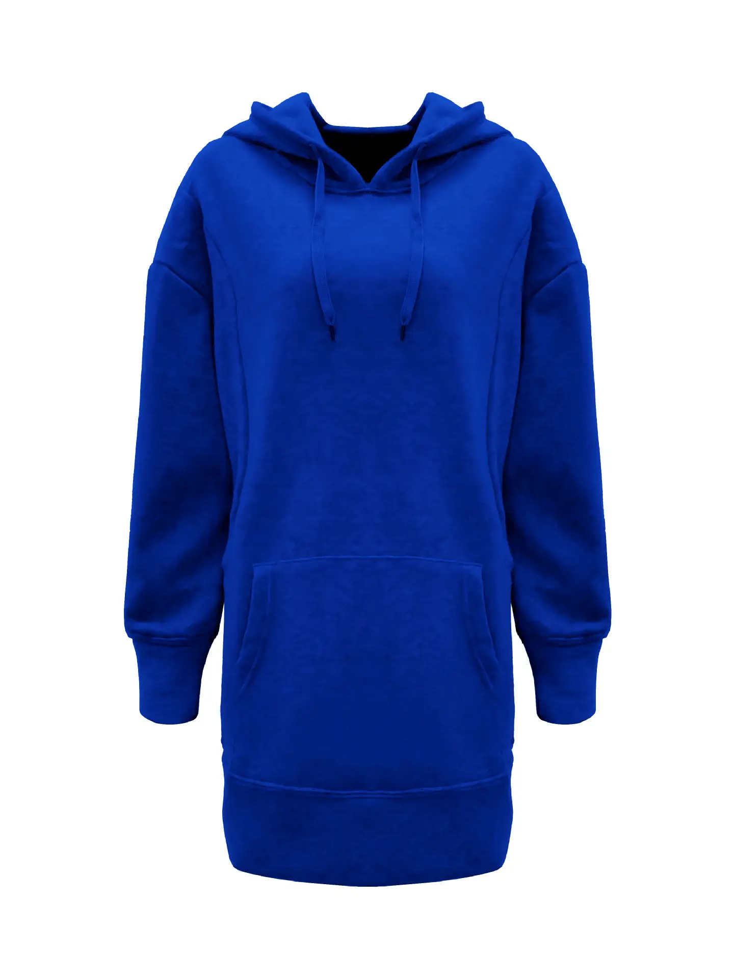 Purple Hooded Fleece Sweatshirt for Women — feature 14