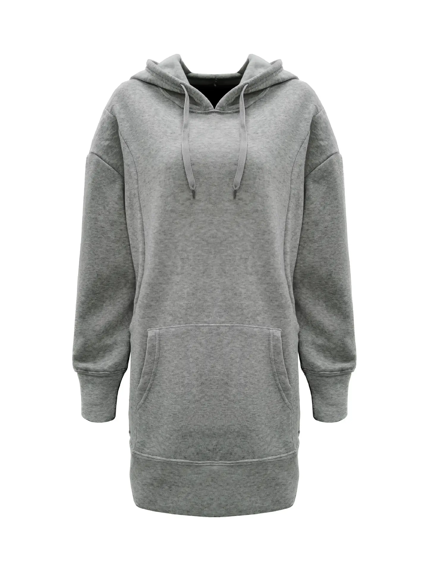 Purple Hooded Fleece Sweatshirt for Women — feature 16